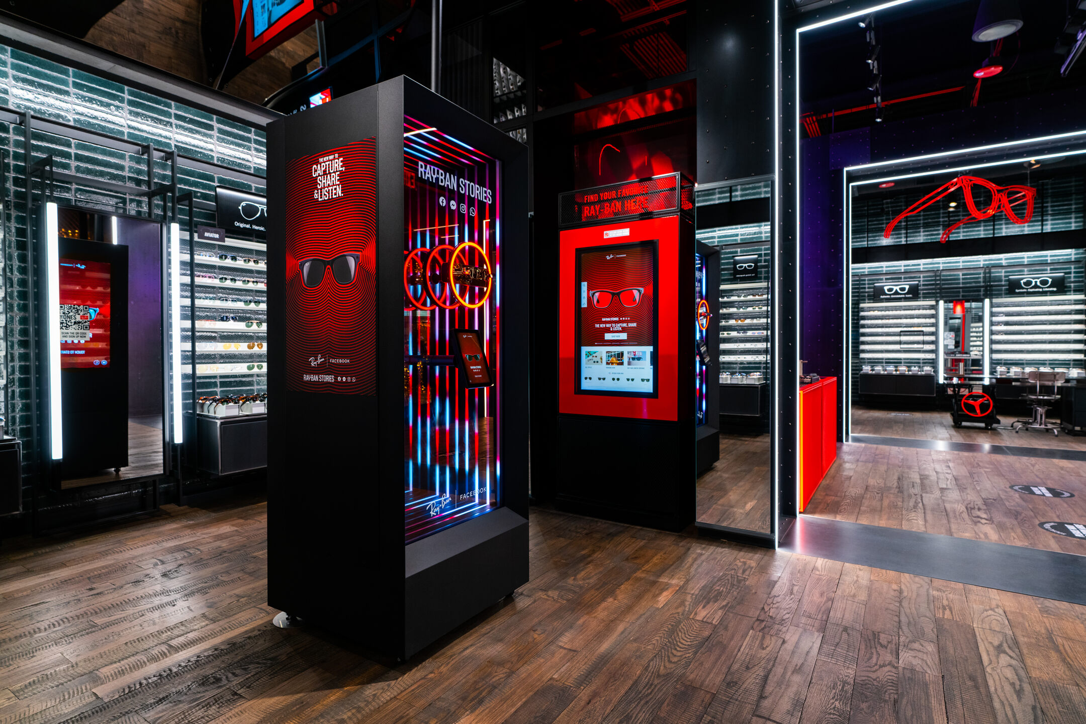 Ray Ban Stories Global Retail Campaign VTProDesign